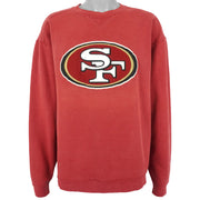 Reebok - San Francisco 49ers Spell-Out Sweatshirt 1990s X-Large Vintage Retro Football