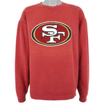 Reebok - San Francisco 49ers Spell-Out Sweatshirt 1990s X-Large Vintage Retro Football