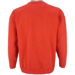 Guess - Red Big Logo Crew Neck Sweatshirt 1990s Medium Vintage Retro