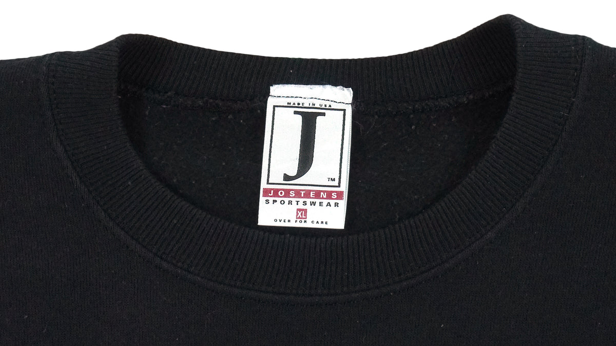 Looney Tunes (Jostens) - Tunes Open Spell-Out Crew Neck Sweatshirt 1993 X-Large Vintage Retro 