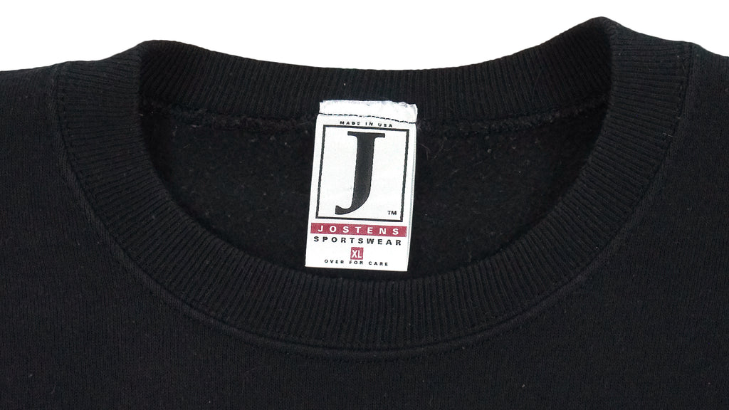 Looney Tunes (Jostens) - Tunes Open Spell-Out Crew Neck Sweatshirt 1993 X-Large Vintage Retro 