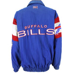 NFL (Logo Athletic) - Buffalo Bills Spell-Out Windbreaker 1990s Large Vintage Retro