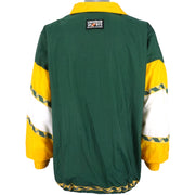 NFL - Green Bay Packers Spell-Out Windbreaker 1990s XX-Large Vintage Retro Football