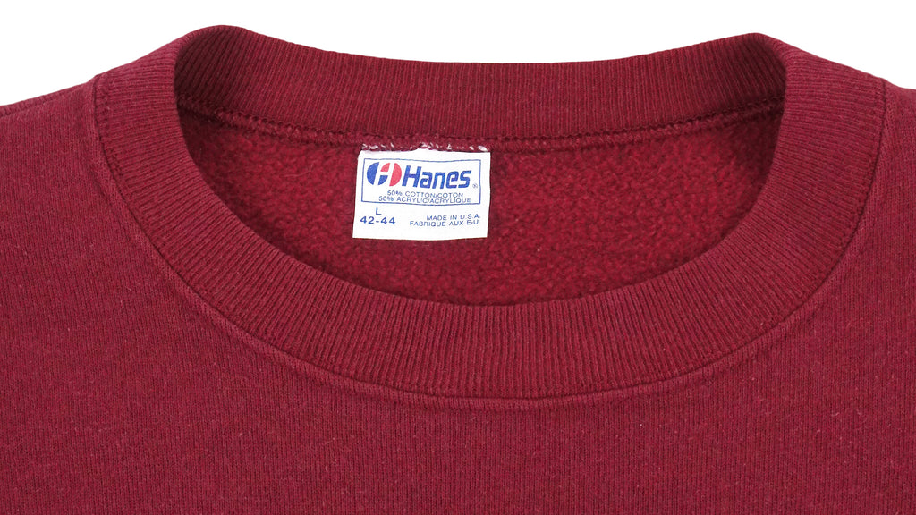 NCAA (Hanes) - Alabama Crimson Tide Crew Neck Sweatshirt 1990s Large Vintage Retro