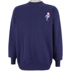 Vintage (Hanes) - Betty Boop Embroidered Crew Neck Sweatshirt 1990s Large Vintage Retro