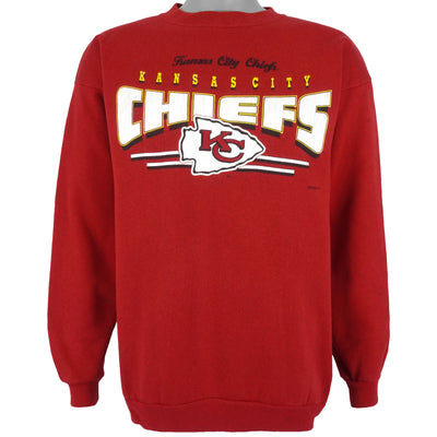 NFL (Tultex) - Kansas City Chiefs Crew Neck Sweatshirt 1995 X-Large