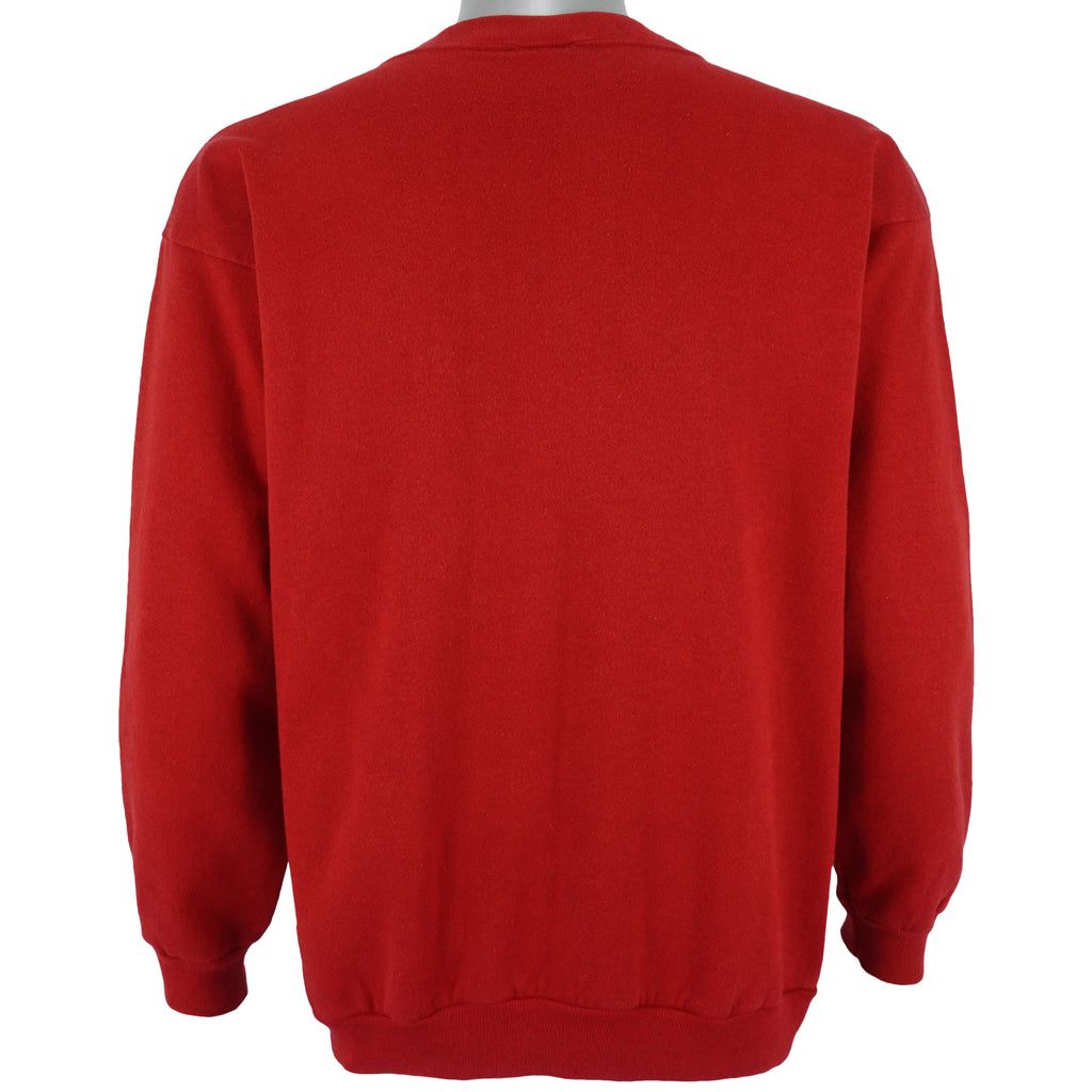 NFL (Tultex) - Kansas City Chiefs Crew Neck Sweatshirt 1995 X-Large Vintage Retro Football