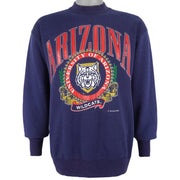 NCAA (Nutmeg) - Arizona Wildcats Crew Neck Sweatshirt 1990s Large Vintage Retro Football College