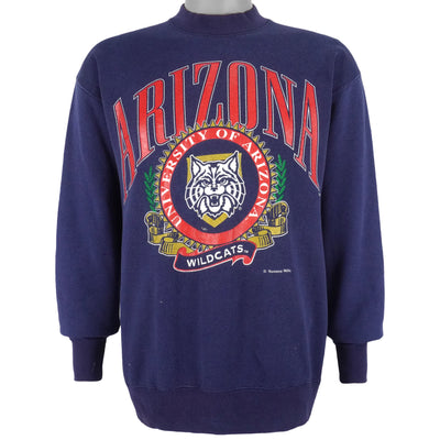 NCAA (Nutmeg) - Arizona Wildcats Crew Neck Sweatshirt 1990s Large