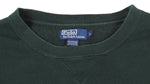 Ralph Lauren (Polo) - Green Camo Crew Neck Sweatshirt 1990s Large Vintage Retro