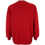 NHL (Nutmeg) - Detroit Red Wings Big Logo Sweatshirt 1990s Large Vintage Retro Hockey