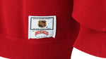 NHL (Nutmeg) - Detroit Red Wings Big Logo Sweatshirt 1990s Large Vintage Retro