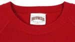 NHL (Nutmeg) - Detroit Red Wings Big Logo Sweatshirt 1990s Large Vintage Retro