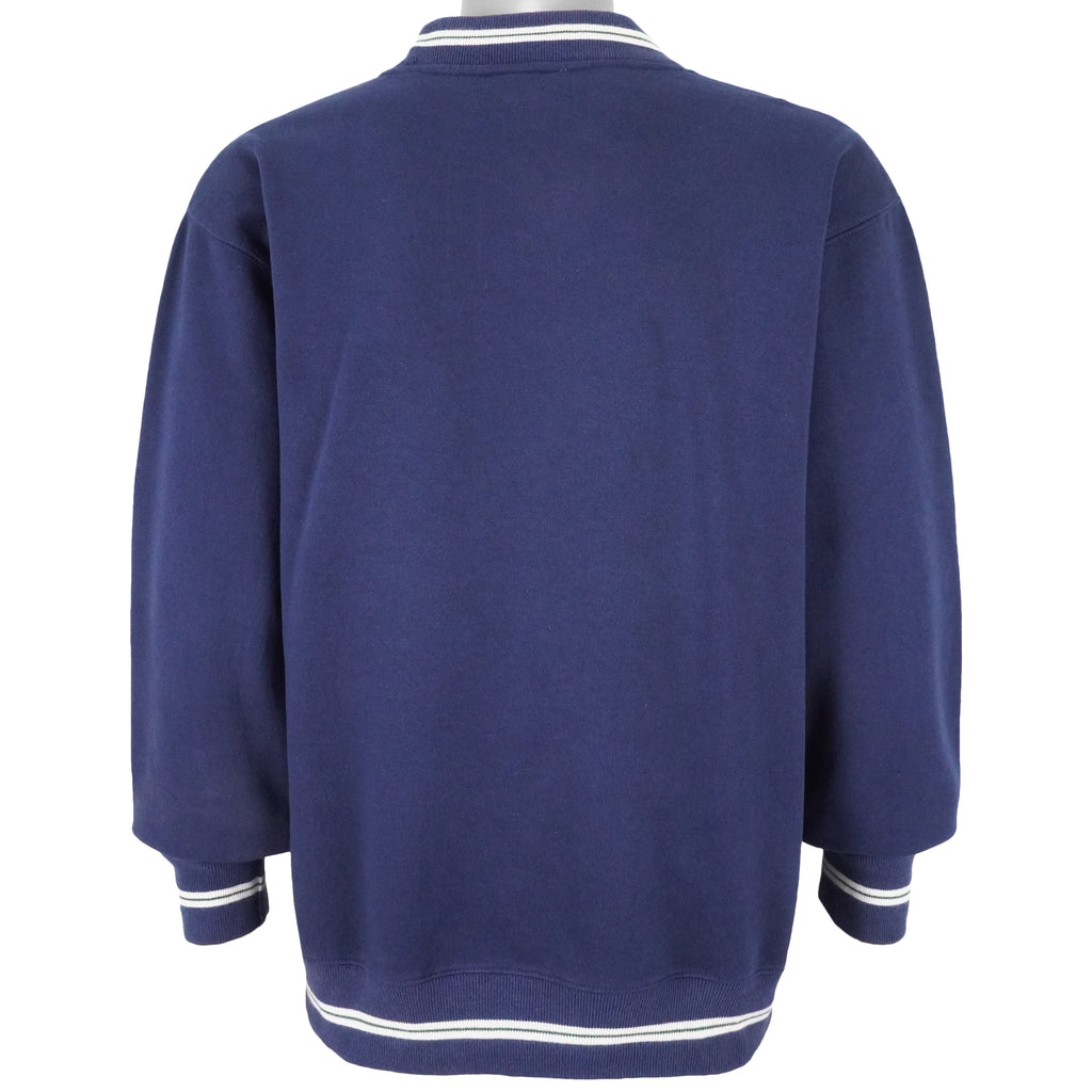 Disney - Walt Disney World Tour Embroidered Crew Neck Sweatshirt 1990s Medium Vintage Retro