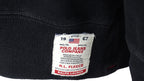 Ralph Lauren - Black Spell-Out Crew Neck Sweatshirt 1990s X-Large Vintage Retro