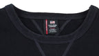 Ralph Lauren - Black Spell-Out Crew Neck Sweatshirt 1990s X-Large Vintage Retro