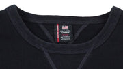 Ralph Lauren - Black Spell-Out Crew Neck Sweatshirt 1990s X-Large Vintage Retro