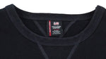 Ralph Lauren - Black Spell-Out Crew Neck Sweatshirt 1990s X-Large Vintage Retro
