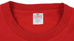 NHL (Unique) - Detroit Red Wings, Stanley Cup Champs Big Logo T-Shirt 1998 X-Large Vintage Retro