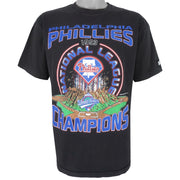 Starter - Philadelphia Phillies, World Series Champs T-Shirt 1993 Large Vintage Retro Baseball