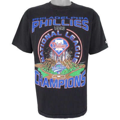 Starter - Philadelphia Phillies World Series Champs T-Shirt 1993 X-Large