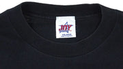 NFL (Joy Athletic) - Oakland Raiders, AFC Western Champions Spell-Out T-Shirt 2000 XX-Large Vintage Retro Football
