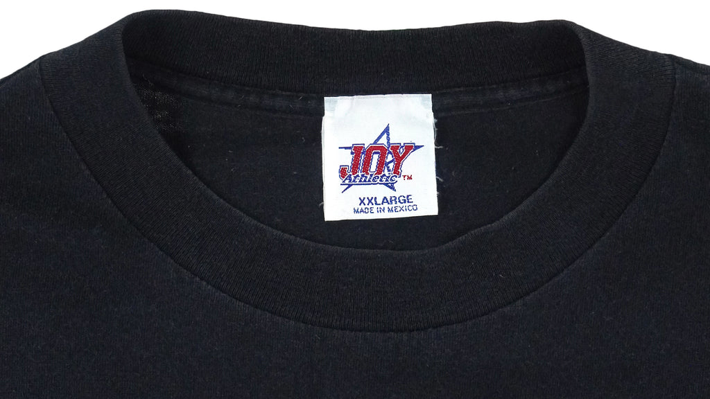 NFL (Joy Athletic) - Oakland Raiders, AFC Western Champions Spell-Out T-Shirt 2000 XX-Large Vintage Retro Football