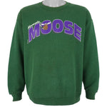 NHL (Lee) - Minnesota Moose Crew Neck Sweatshirt 1990s Large Vintage Retro Hockey