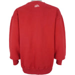 NFL - Kansas City Chiefs Embroidered Crew Neck Sweatshirt 1990s Large Vintage Retro Football