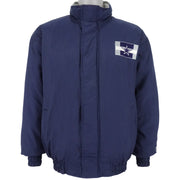 NFL (Logo 7) - Dallas Cowboys Spell -Out Windbreaker 1990s Medium Vintage Retro Football