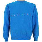 Vintage  - Benetton Spell-Out Crew Neck Sweatshirt 1990s Medium Vintage Retro