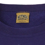 NFL (Nutmeg) - Dallas Cowboys Big Logo Sweatshirt 1990s Large Vintage Retro Football