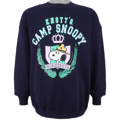 Vintage (Tultex) - Knotts Camp Snoopy Minnesota Sweatshirt 1990s X-Large