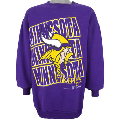 NFL (The Game) - Minnesota Vikings Crew Neck Sweatshirt 1994 X-Large