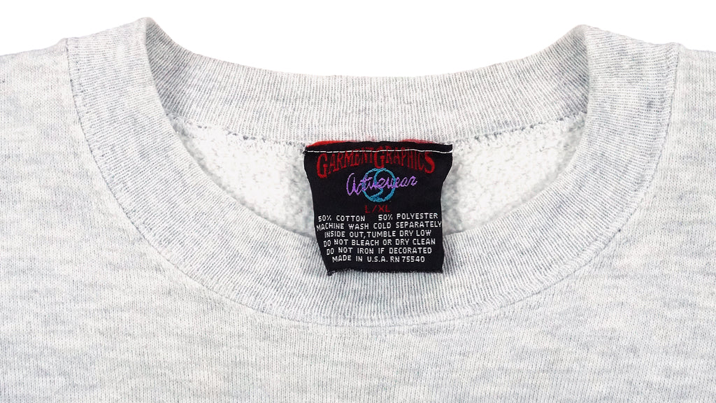 NFL - Carolina Panthers x Tweety Crew Neck Sweatshirt 1993 X-Large Vintage Retro Football
