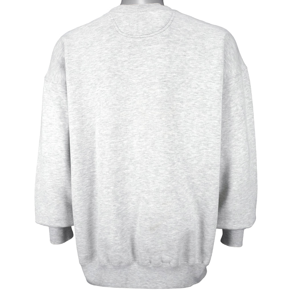 Nike - Penn State Spell-Out Crew Neck Sweatshirt 1990s Large Vintage Retro Football College