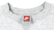 Nike - Penn State Spell-Out Crew Neck Sweatshirt 1990s Large Vintage Retro