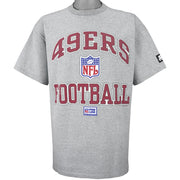 Starter - San Francisco 49ers Spell-Out T-Shirt 1996 X-Large Vintage Retro Football