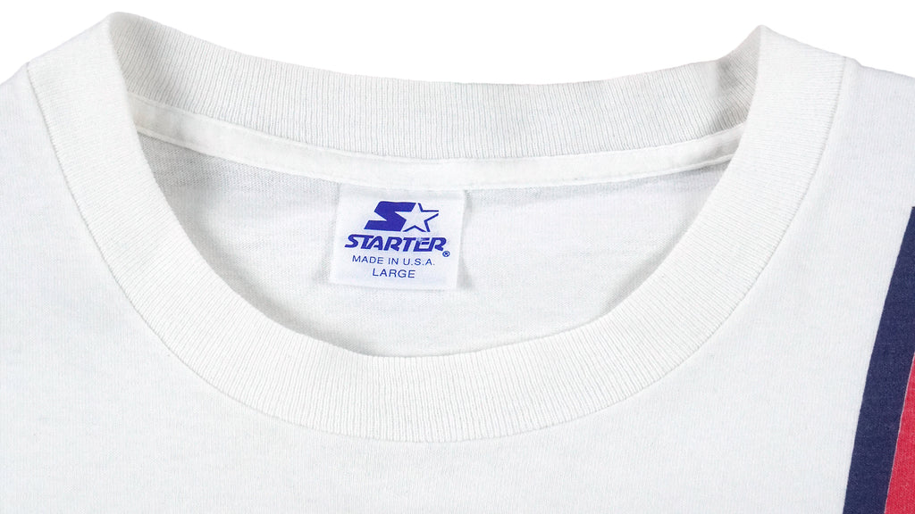 Starter - Cleveland Indians Spell-Out T-Shirt 1990s Large Vintage Retro