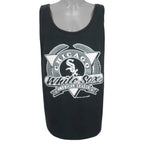 MLB (Trench) - Chicago White Sox Big Spell-Out T-Shirt 1991 Large Vintage Retro Baseball