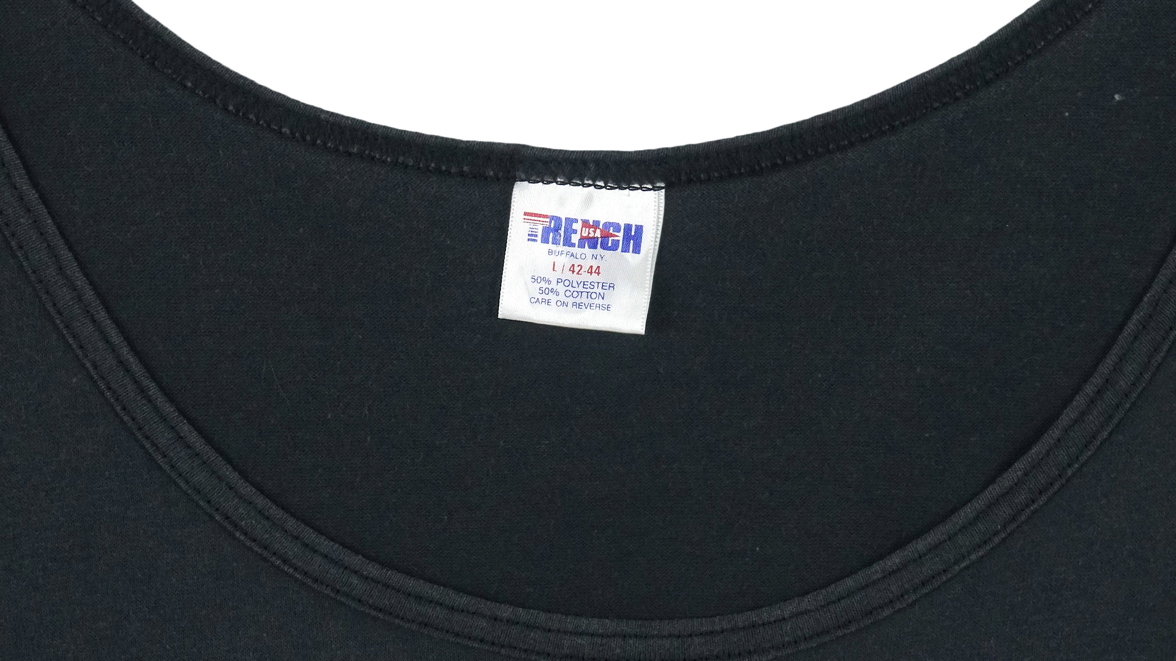 MLB (Trench) - Chicago White Sox Big Spell-Out T-Shirt 1991 Large Vintage Retro Baseball