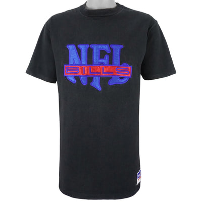 NFL (Nutmeg) - Buffalo Bills Spell-Out T-Shirt 1990s X-Large