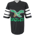 NFL (Logo 7) - Philadelphia Eagles Spell-Out Football Jersey 1990s Large Vintage Retro Football