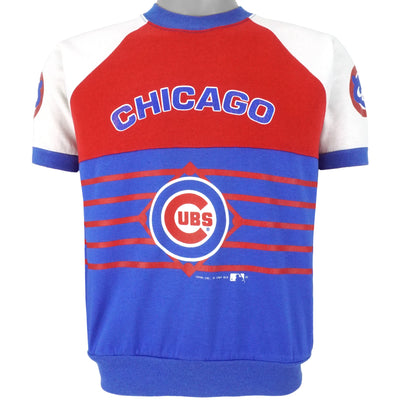 MLB (Garan Inc.) - Chicago Cubs Baseball Spell-Out T-Shirt 1989 Medium
