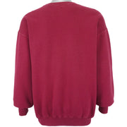 Champion - Red Classic Big Spell-Out Sweatshirt 1990s Large Vintage Retro