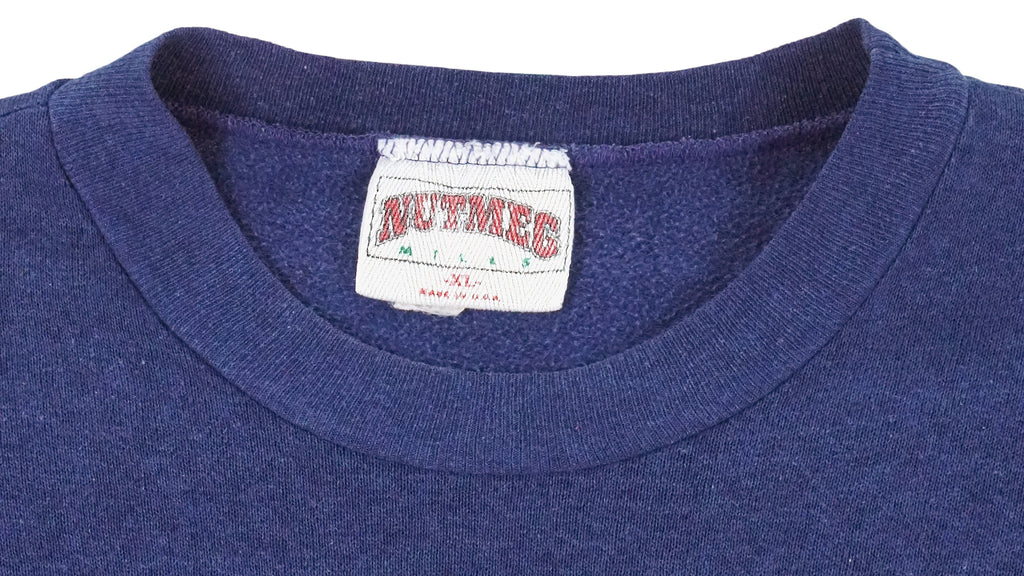 NFL (Nutmeg) - Dallas Cowboys Big Logo Sweatshirt 1990s X-Large Vintage Retro