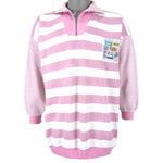Vintage - CA Sport - Stamps 1/4 Zip Sweatshirt 1990s Large Vintage Retro