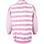 Vintage - CA Sport - Stamps 1/4 Zip Sweatshirt 1990s Large Vintage Retro