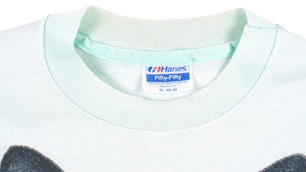 Vintage (Hanes) - Russian Blue by Teletrend T-Shirt 1989 X-Large Vintage Retro