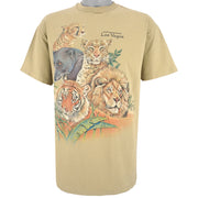 Vintage (Anvil) - Extinction Is Forever, Las Vegas T-Shirt 1990s X-Large Vintag eRetro